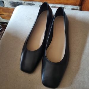 Everlane square toe flats